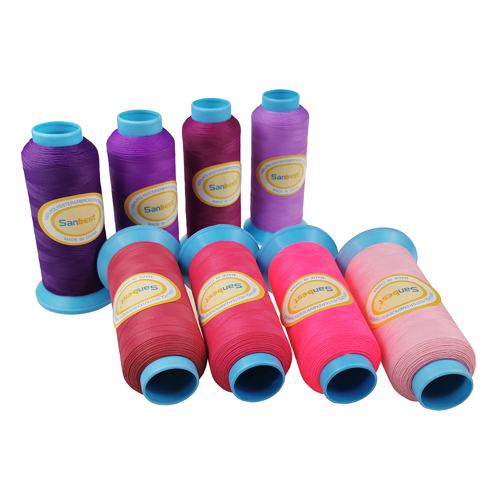 Sanbest Matt Embroidery Thread - Serger Thread Cone reseña y precio
