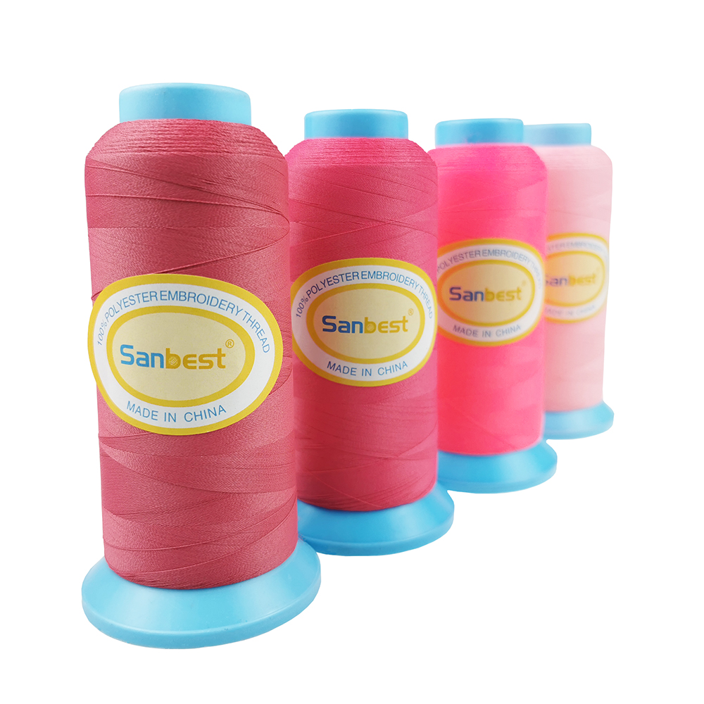 Sanbest Matt Embroidery Thread - Serger Thread Cone reseña y precio