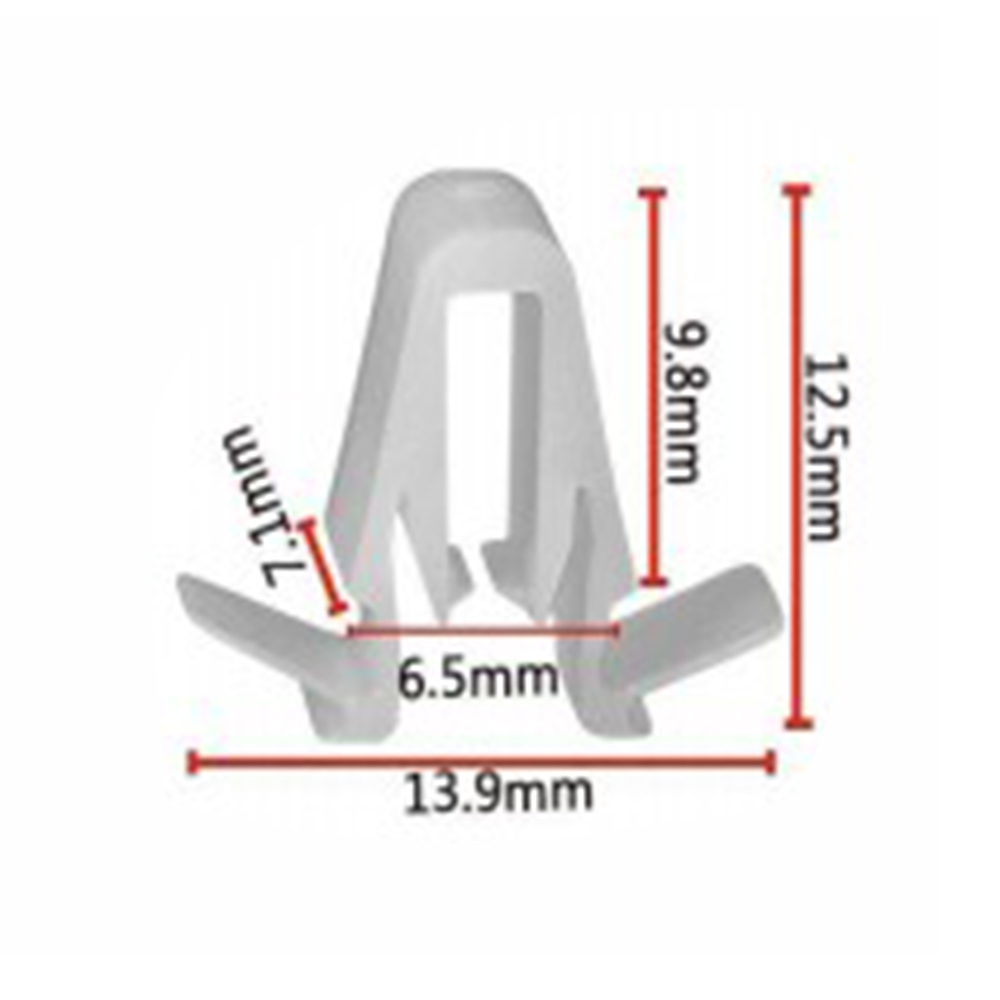 10pcs Door Garnish Mountings C - Hook Eye Fastener reseña y precio