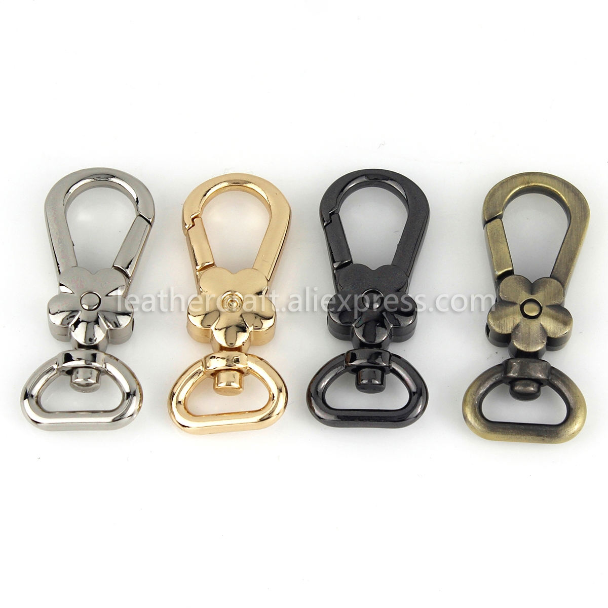 1x Metal Flower Shape Swivel E - Hook Eye Fastener reseña y precio