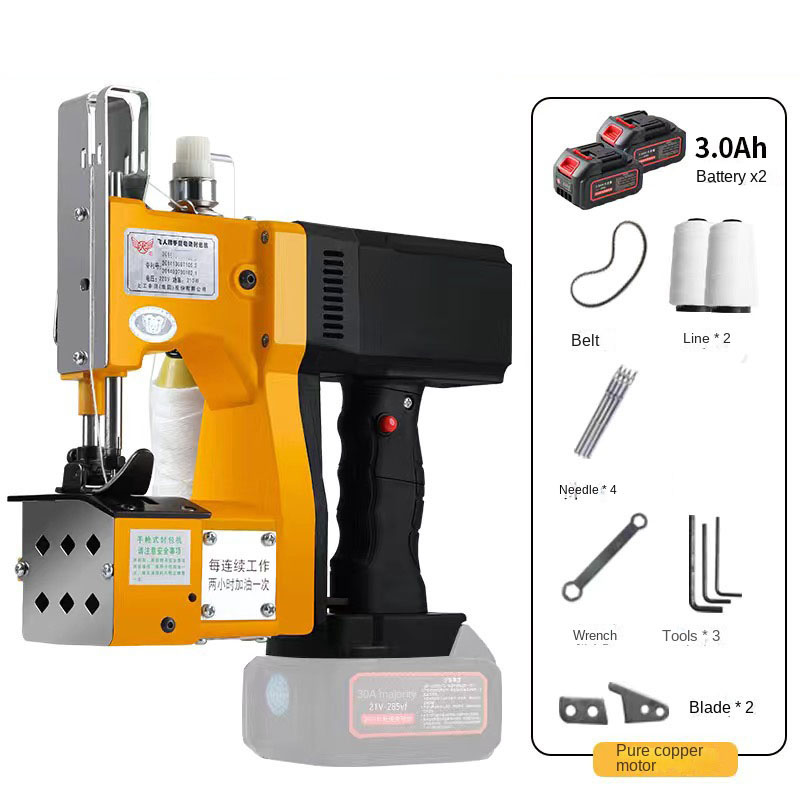 NEW 3.0Ah Electric Woven Bag S - Sewing Machine In Textile Industry reseña y precio