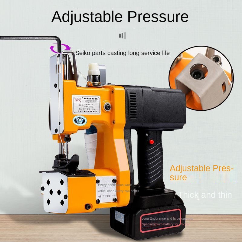 NEW 3.0Ah Electric Woven Bag S - Sewing Machine In Textile Industry reseña y precio