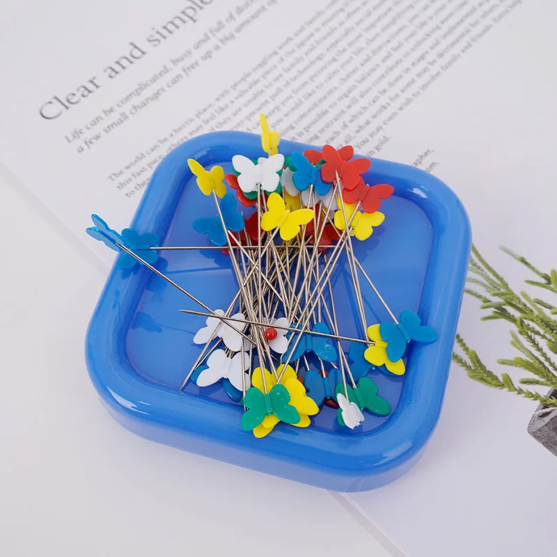 Color Square Magnetic Needle P - Sewing Pin Cushion reseña y precio