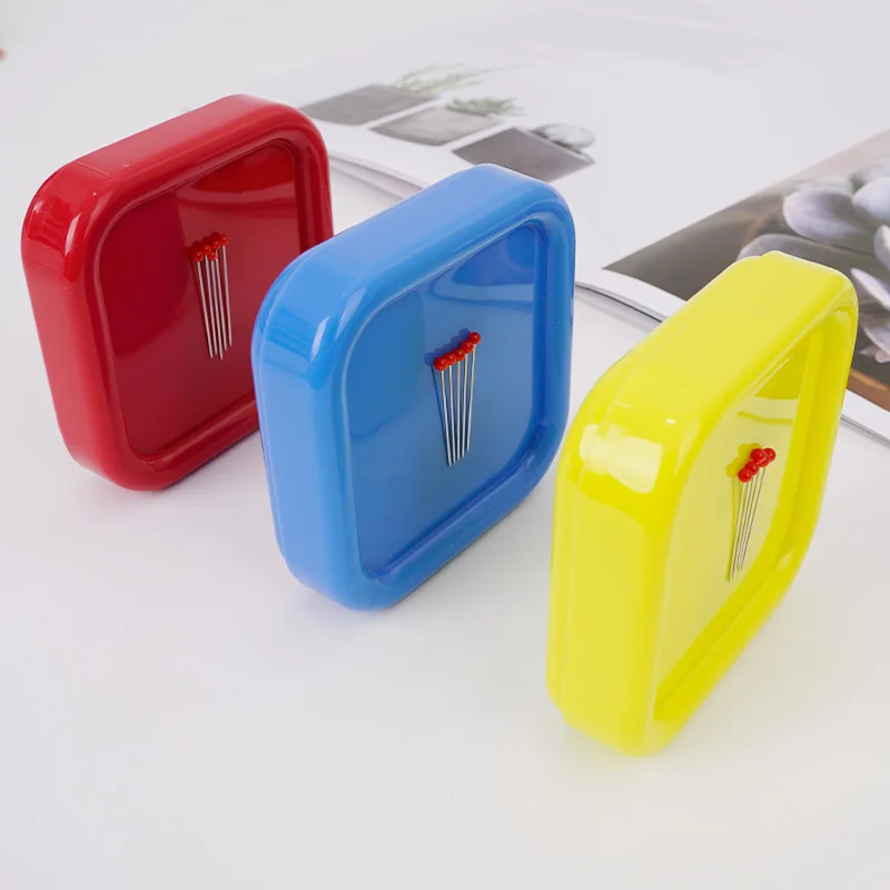 Color Square Magnetic Needle P - Sewing Pin Cushion reseña y precio