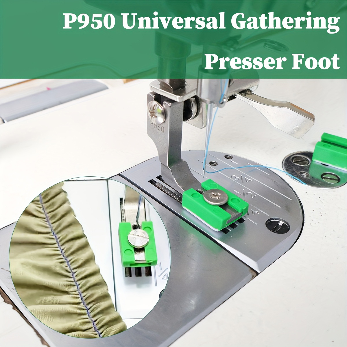 P950 Adjustable Ruffling Press - Sewing Machine Fabric reseña y precio