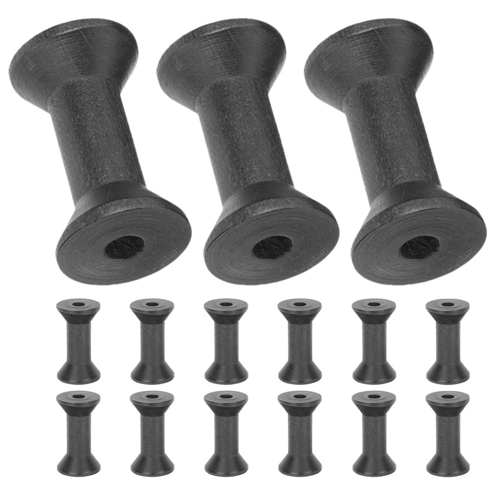 15Pcs Wooden Thread Spools Nat - Thread Bobbins Empty reseña y precio
